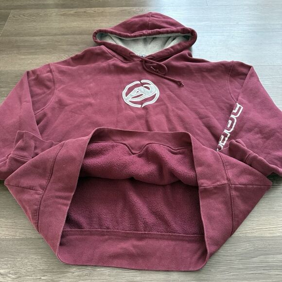 Vintage Aeropostale Men's Hoodie Sleeve Y2K 90s Skater Grunge Size XL - Picture 6 of 7